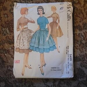 Vintage 60s Dress Pattern